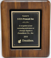 Donaldson Co Strategic Supplier Award